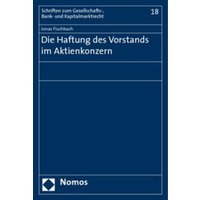 Die Haftung des Vorstands im Aktienkonzern