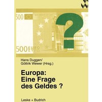 Europa: Eine Frage des Geldes?