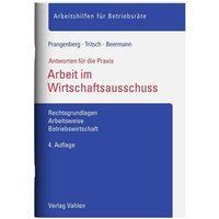 Arbeit im Wirtschaftsausschuss