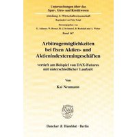 Arbitragemöglichkeiten bei fixen Aktien- und Aktienindextermingeschäften