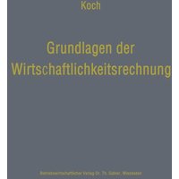Grundlagen der Wirtschaftlichkeitsrechnung