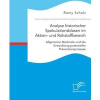 Analyse historischer Spekulationsblasen im Aktien- und Rohstoffbereich: Allgemeine Merkmale und die Entwicklung potenzieller Präventionsprozesse