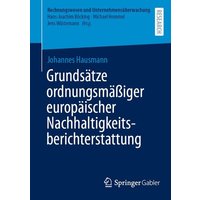 Grundsätze ordnungsmäßiger europäischer Nachhaltigkeitsberichterstattung