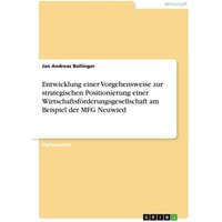 Entwicklung einer Vorgehensweise zur strategischen Positionierung einer Wirtschaftsförderungsgesellschaft am Beispiel der MFG Neuwied