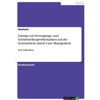 Lösung von Versorgungs- und Schnittstellenproblematiken auf der Systemebene durch Case Management