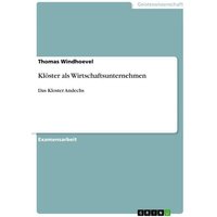 Klöster als Wirtschaftsunternehmen
