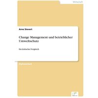 Change Management und betrieblicher Umweltschutz