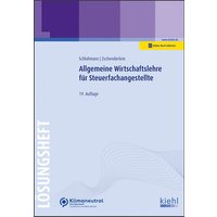 Allg. Wirtschaftslehre Steuerfachang./+Lösung