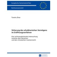 Sicherung des schuldnerischen Vermögens im Eröffnungsverfahren