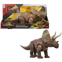 Jurassic World: Die Wiedergeburt Gigantic Thrashers Eotriceratops Dinosaurier-Spielzeugfigur, mit dem Schwanz aktivierte Attacken Jurassic World: Die Wiedergeburt Gigantic Thrashers Eotriceratops Dinosaurier-Spielzeugfigur, mit dem Schwanz aktivierte Attacken