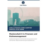Masterarbeit II in Finanzen und Risikomanagement