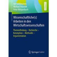 Wissenschaftliche(s) Arbeiten in den Wirtschaftswissenschaften