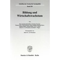 Bildung und Wirtschaftswachstum.