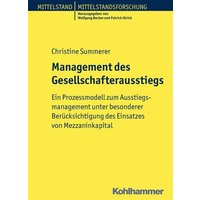 Management des Gesellschafterausstiegs