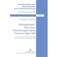 Management-Buy-Out-Gestaltungen beim Konzern-Spin-Off