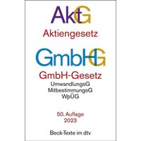 Aktiengesetz. GmbH-Gesetz