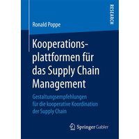 Kooperationsplattformen für das Supply Chain Management