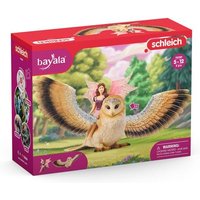 Elfe auf Glitzer-Eule V2 Elfe auf Glitzer-Eule V2