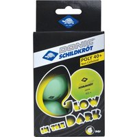 Donic-Schildkröt - Tischtennisball Glow in the Dark, 6 floureszierende Bälle in Poly 40+ Qualität Donic-Schildkröt - Tischtennisball Glow in the Dark, 6 floureszierende Bälle in Poly 40+ Qualität