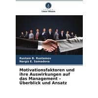 Motivationsfaktoren und ihre Auswirkungen auf das Management - Überblick und Ansatz