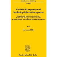 Produkt-Management und Marketing-Informationssysteme.