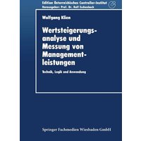 Wertsteigerungsanalyse und Messung von Managementleistungen
