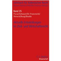 Aktuelle Entwicklungen im Zivil- und Wirtschaftsrecht