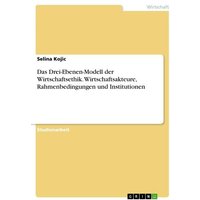 Das Drei-Ebenen-Modell der Wirtschaftsethik. Wirtschaftsakteure, Rahmenbedingungen und Institutionen