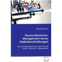 Haselhorst Alexander: Human-Resources-Management versus Stel