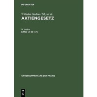 Aktiengesetz / §§ 1–75