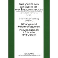 Bildungs- und Kulturmanagement- The Management of Education and Culture