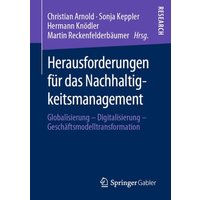 Herausforderungen für das Nachhaltigkeitsmanagement