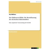 Der Halloween-Effekt. Die Beeinflussung des deutschen Aktienmarktes