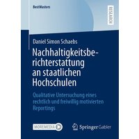 Nachhaltigkeitsberichterstattung an staatlichen Hochschulen