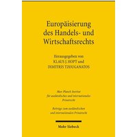 Europäisierung des Handels- und Wirtschaftsrechts