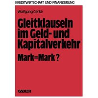 Gleitklauseln im Geld- und Kapitalverkehr