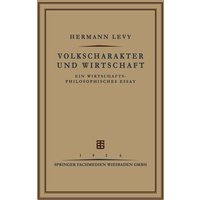 Volkscharakter und Wirtschaft