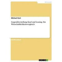 Gegenüberstellung Kauf und Leasing. Ein Wirtschaftlichkeitsvergleich