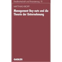 Management-Buyouts und die Theorie der Unternehmung
