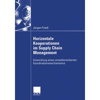Horizontale Kooperationen im Supply Chain Management