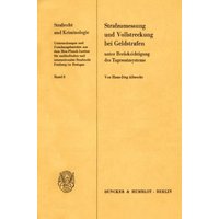 Strafzumessung und Vollstreckung bei Geldstrafen unter Berücksichtigung des Tagessatzsystems.