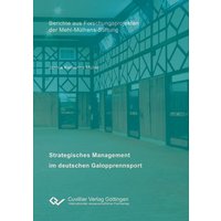 Strategisches Management im deutschen Galopprennsport