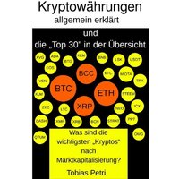 Kryptowährungen allgemein erklärt und die „Top 30' in der Übersicht