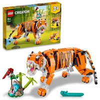 LEGO Creator 3in1 31129 Majestätischer Tiger, Tierfiguren-Set für Kinder LEGO Creator 3in1 31129 Majestätischer Tiger, Tierfiguren-Set für Kinder