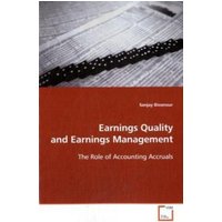 Bissessur, S: Earnings Quality and Earnings Management