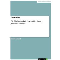 Die Nachhaltigkeit des Sozialreformers Johannes Cornies