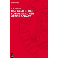 Das Geld in der Sozialistischen Gesellschaft