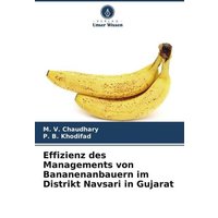 Effizienz des Managements von Bananenanbauern im Distrikt Navsari in Gujarat