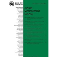 Junior Management Science, Volume 6, Issue 1, March 2021
