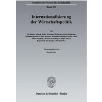 Internationalisierung der Wirtschaftspolitik.